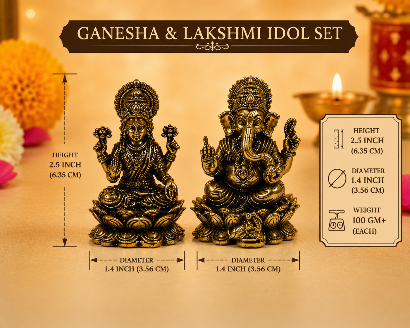 Ganesh Lakshmi Combo