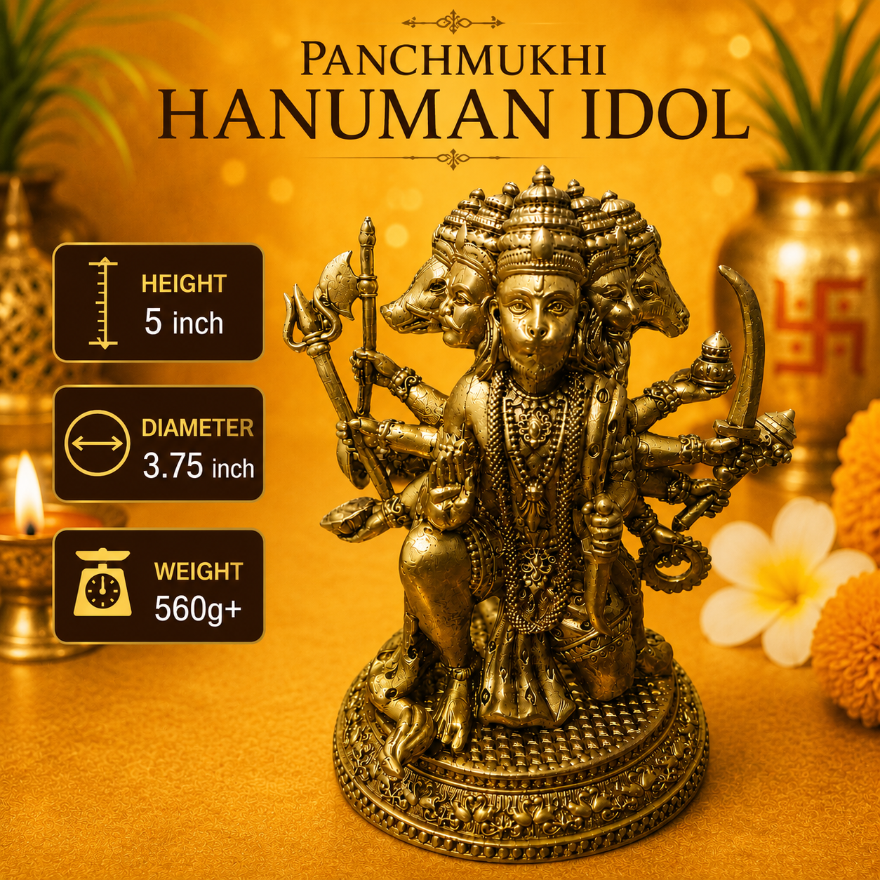 Panchmukhi Hanuman Idol