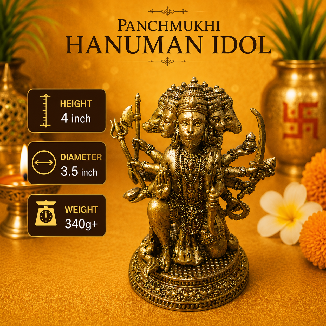 Panchmukhi Hanuman Idol